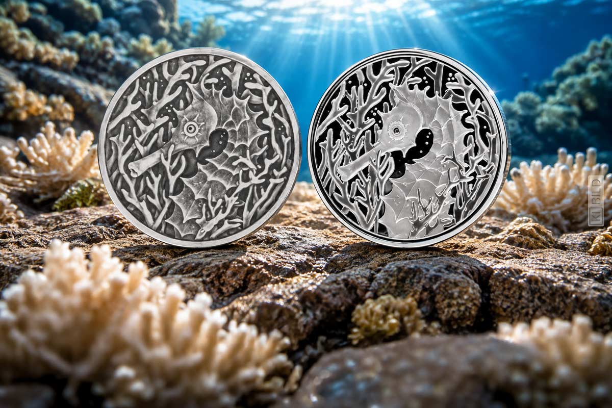 Samoa Seahorse Silber 2026 – Neuheit der Scottsdale Mint
