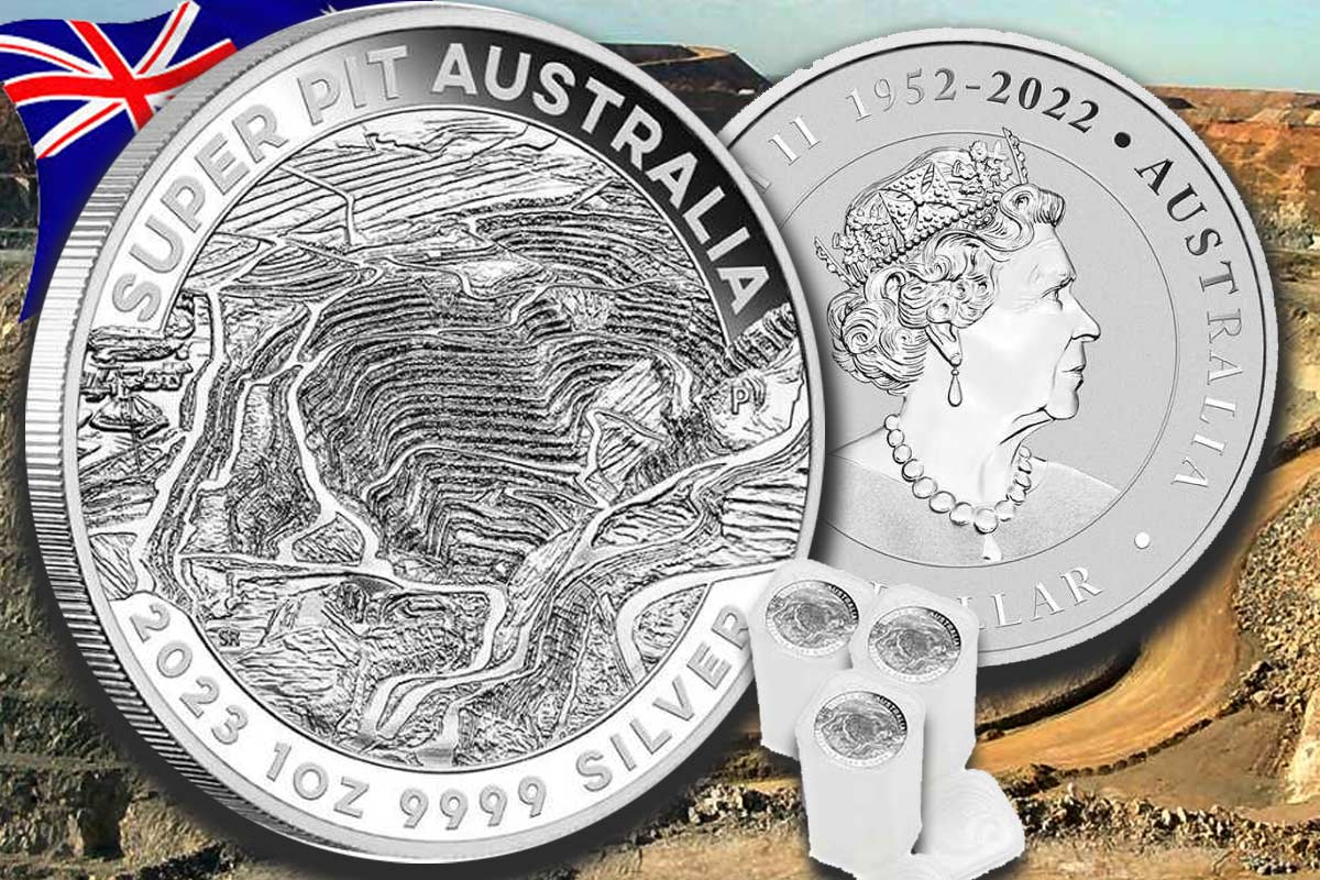 Super Pit Silber von der Perth Mint jetzt endlich Motiv 2023!