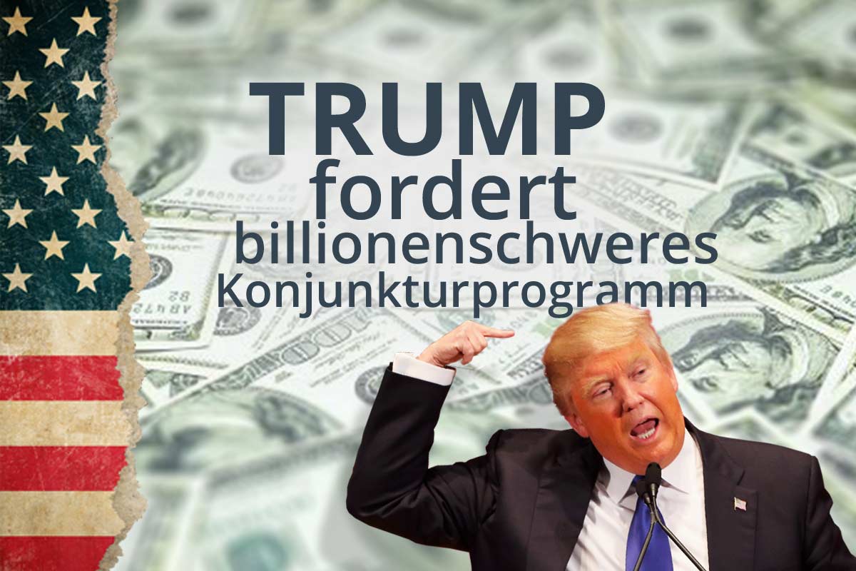 Trump fordert billionenschweres Konjunkturprogramm