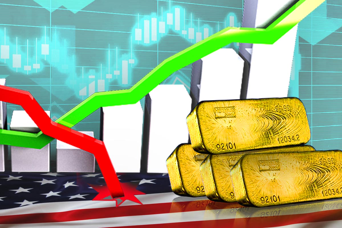 US-Konjunkturdaten brechen ein - Goldpreis bricht aus