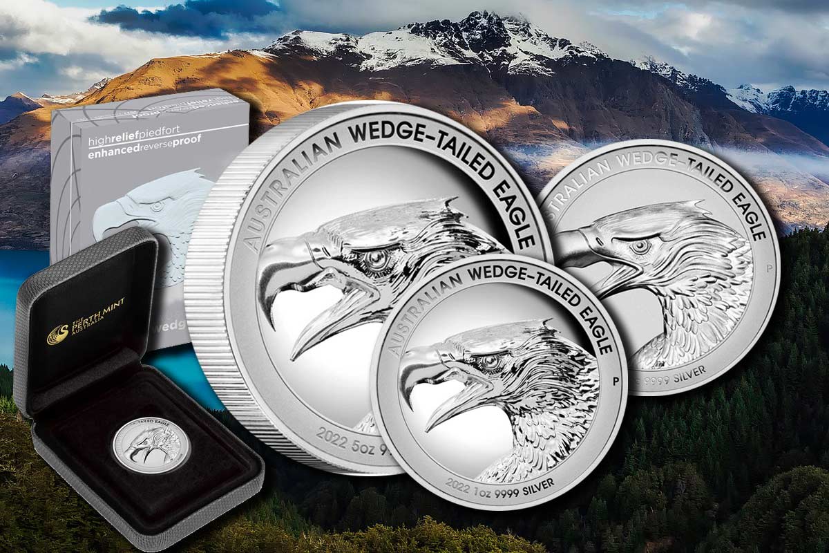 Wedge-Tailed Eagle 2022 Silber: Neue Sonderausgaben hier vergleichen!