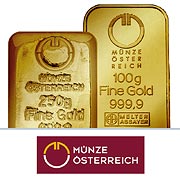 Münze Österreich Barren
