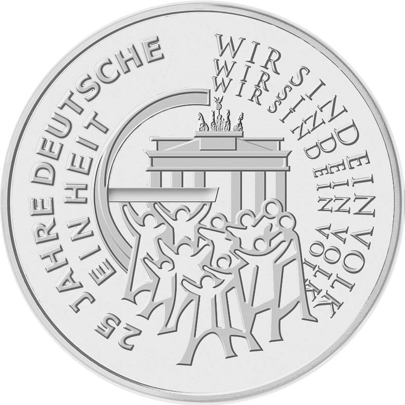 25 Euro Gedenkmünze Deutsche Einheit
