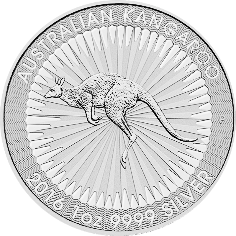 Känguru Silber