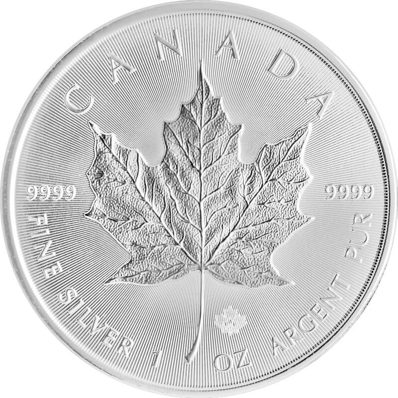 Maple Leaf Silber