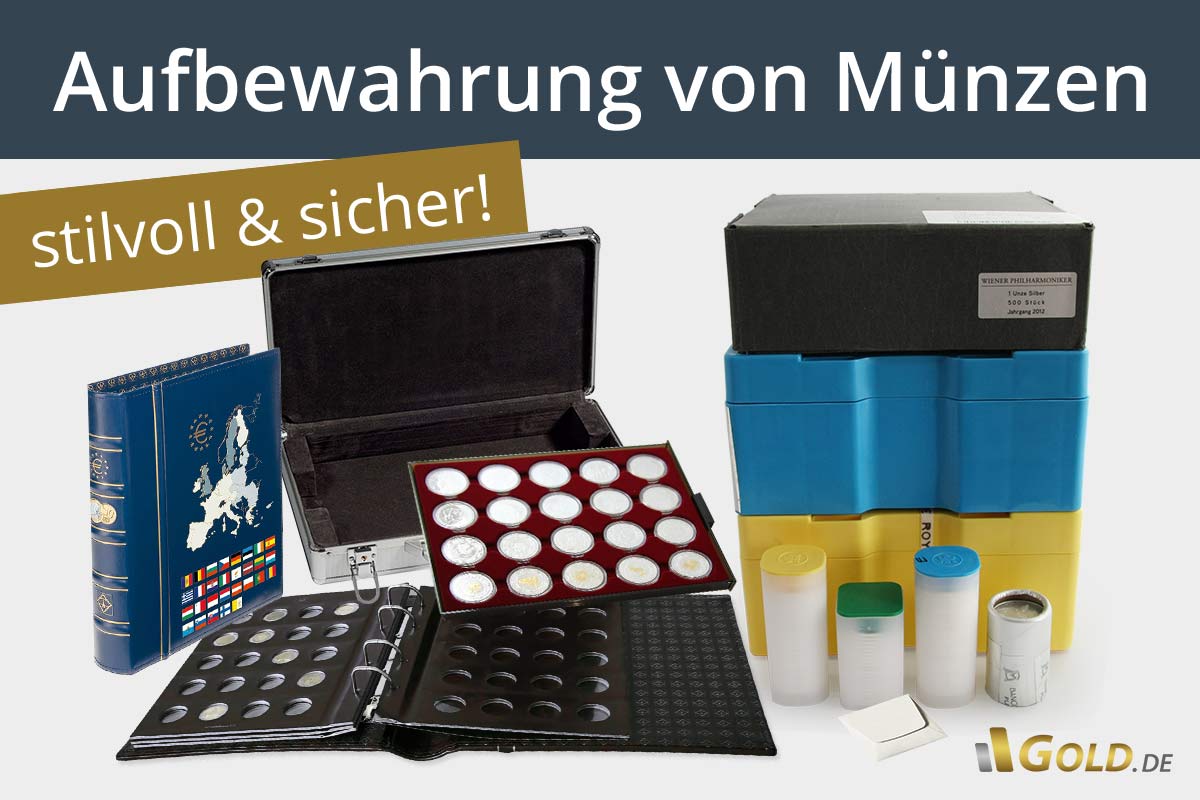 Münzen aufbewahren