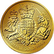 Royal Arms Goldmünze