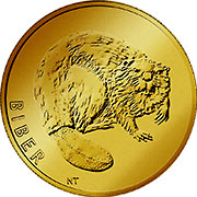 Rückkehr der Wildtiere Goldmünze