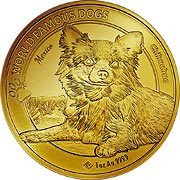 World Famous Dogs Goldmünzen
