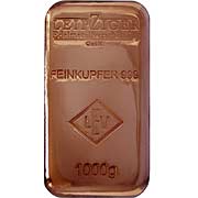 Kupferbarren Preise vergleichen bei GOLD.DE