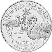 Flamingo Platinmünze