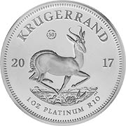 Krügerrand Platinmünzen