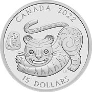 Canada Lunar Serie Silbermünze