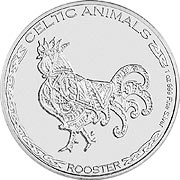 Celtic Animals Silbermünze