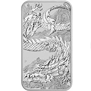 Dragon Rectangle  Silbermünzen