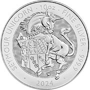 Royal Tudor Beasts Silbermünzen