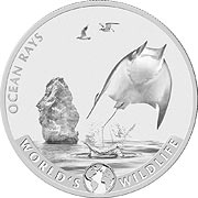 Worlds Wildlife Kongo Silbermünzen