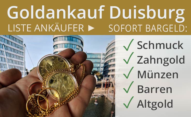 Goldhändler in Duisburg