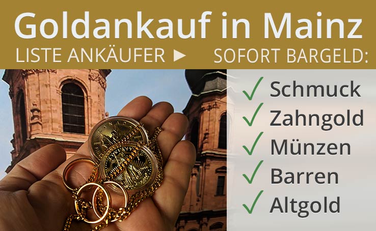 Goldhändler in Mainz