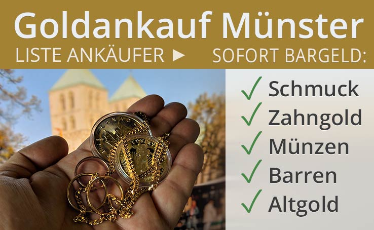 Goldhändler in Münster