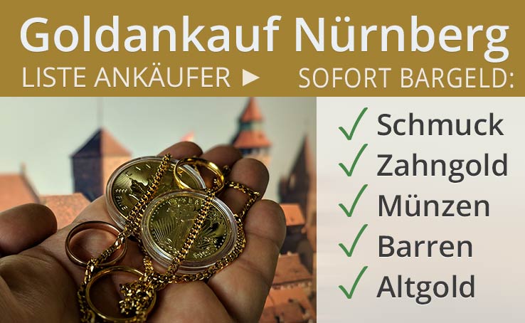 Goldhändler in Nürnberg
