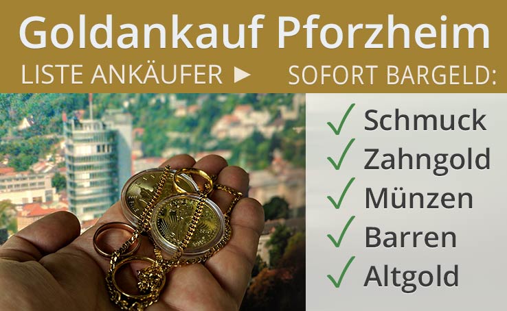Goldhändler in Pforzheim
