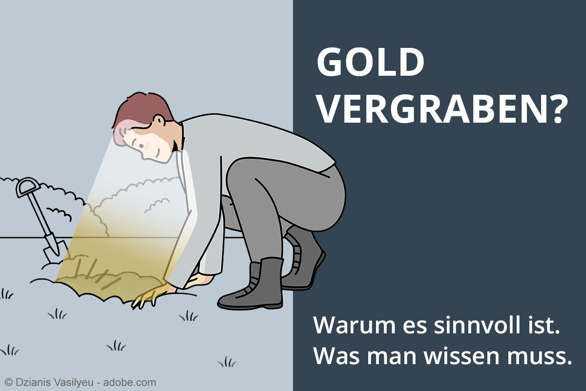 Gold vergraben
