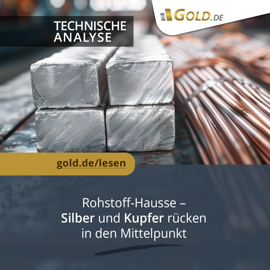 Rohstoff-Hausse – Silber und Kupfer rücken in den Mittelpunkt 