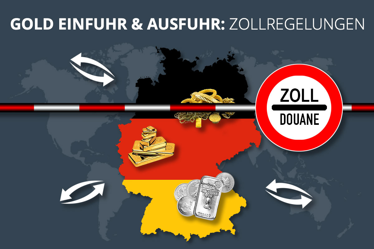 Ratgeber Zoll bei Gold, Silber, Edelmetalle, Schmuck