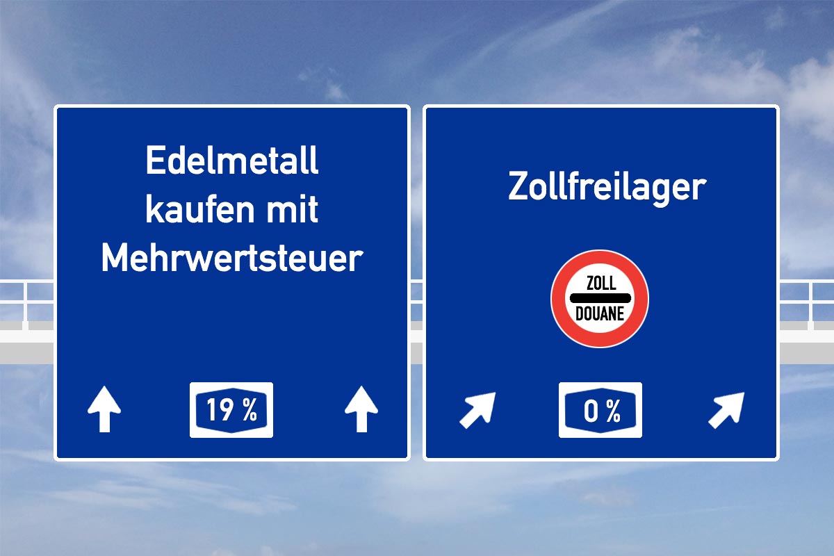 Zollfreilager für Edelmetalle