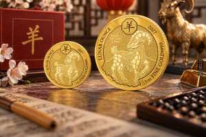 Ruanda Lunar Gold: Motiv Ziege 2027 jetzt vorbestellen!