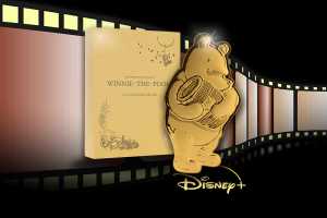 Disney Winnie the Pooh mit Honigfass - Jetzt in Gold zum Sammeln!