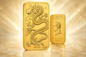 Dragon Rectangle Gold jetzt 2026 von der Perth Mint
