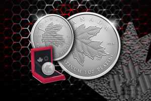 Maple Leaf Forever Platin: Reverse-Proof mit einzigartigem Pulse-Effekt!