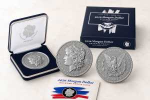 Morgan Dollar jetzt 2026 in Silber von der US Mint