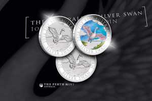 10th Anniversary - Australian Swan Silber & Coloriert - 2026 neu von der Perth Mint!