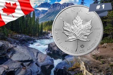 Maple Leaf aus Kanada Jetzt Nr. 1 Anlage-Silbermünze kaufen »