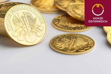 Der Wiener Philharmoniker Jetzt Goldmünze kaufen »