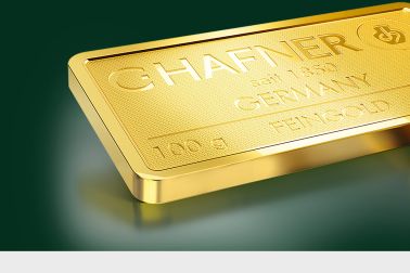 NEU: ½ oz Goldbarren von C.Hafner Perfekt für das anonyme Tafelgeschäft»