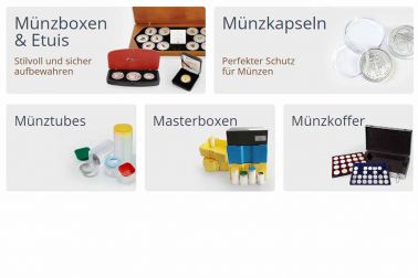 Zubehör für Münzen & Edelmetalle Umfangreiche Auswahl »