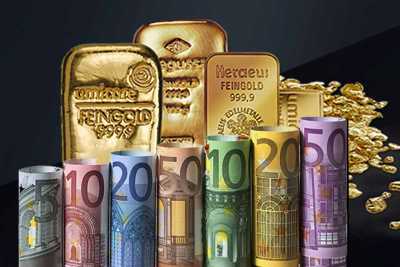 Bargeld und Gold
