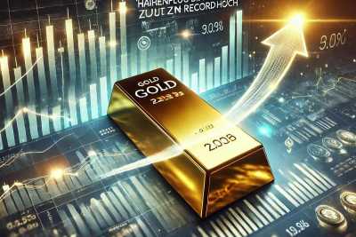 Höhenflug bei Gold führt zu neuem Rekordhoch