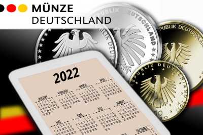 Münze Deutschland: Vorschau - Die Sammel- und Gedenkausgaben für 2022