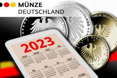 Deutsche Sammler- und Gedenkmünzen 2023 in Gold und Silber