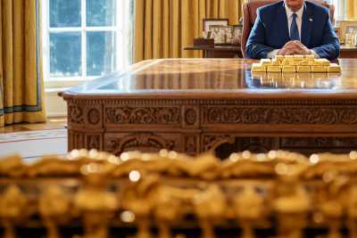 Trump entfacht Gold-Rallye: Neuer Rekord über 4.000 Dollar