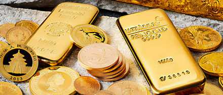 Reisebank Anlagegold, Barren und Münzen