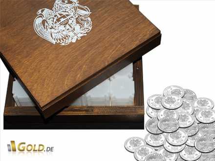 Masterbox Arche Noah mit Tubes à 20 Silbermünzen