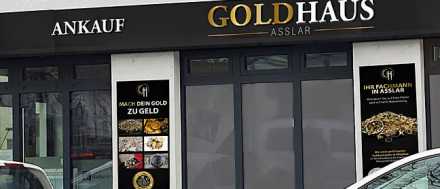 Goldankauf in Goldhaus Asslar Ladegeschäft
