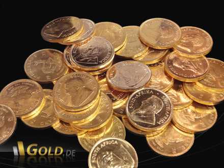 Krügerrand Münzen, 1 oz Gold