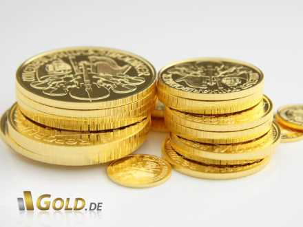Münze Wiener Philharmoniker in Gold
